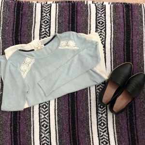 Baby blue long sleeve